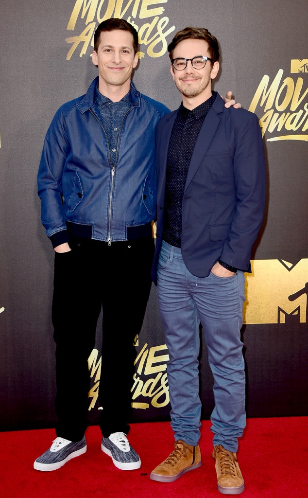 MTV movie awards 2016: Andy Samberg and Jorma Taccone