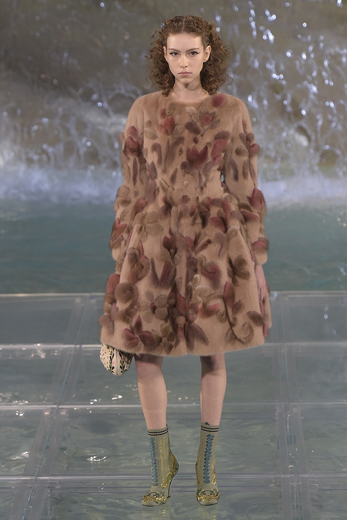 Fendi couture show, 90th anniversary