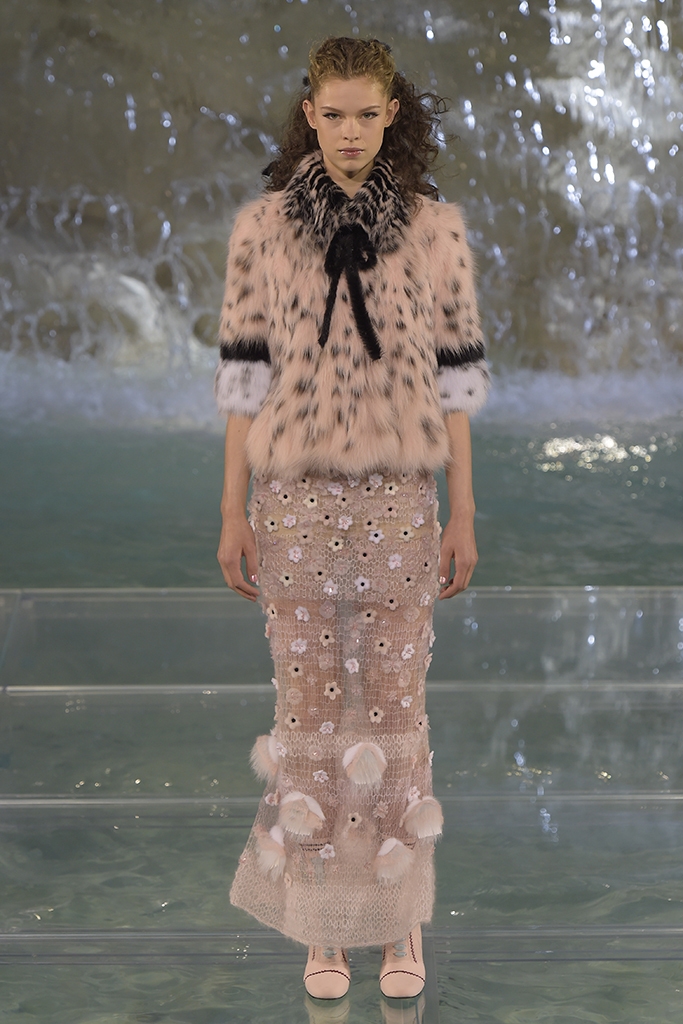 Fendi couture show, 90th anniversary