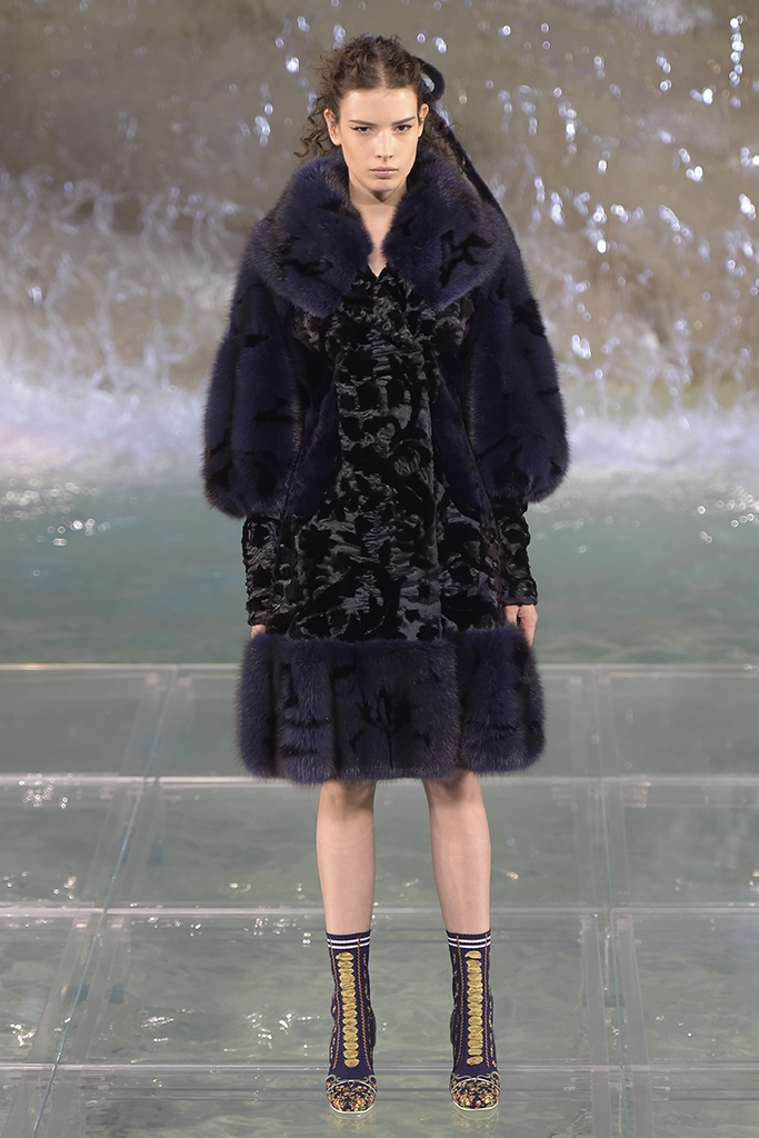 Fendi couture show, 90th anniversary