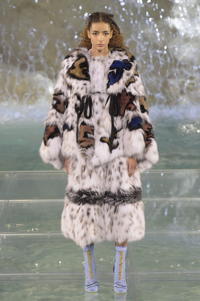 Fendi couture show, 90th anniversary