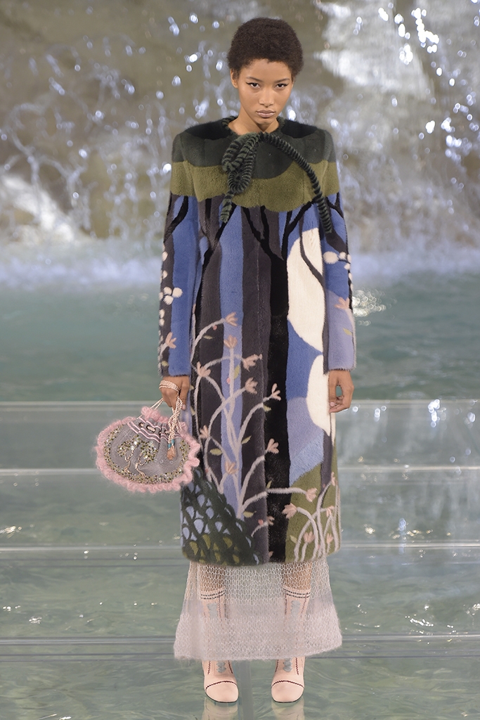 Fendi couture show, 90th anniversary