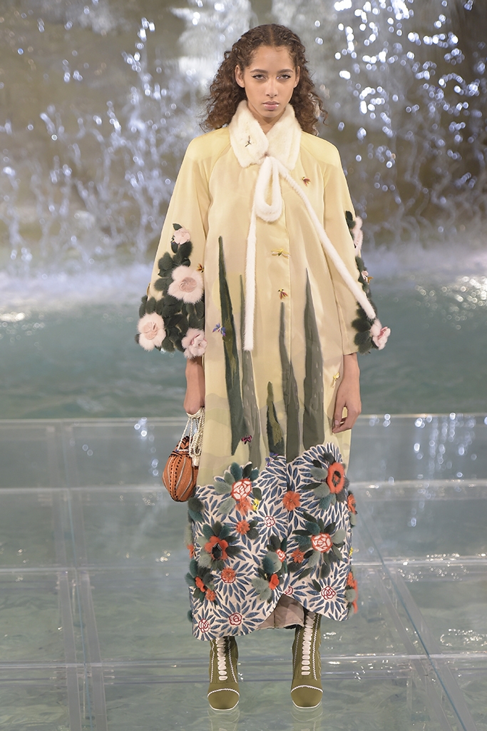 Fendi couture show, 90th anniversary