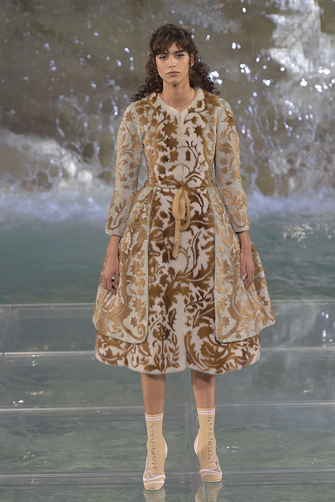 Fendi couture show, 90th anniversary