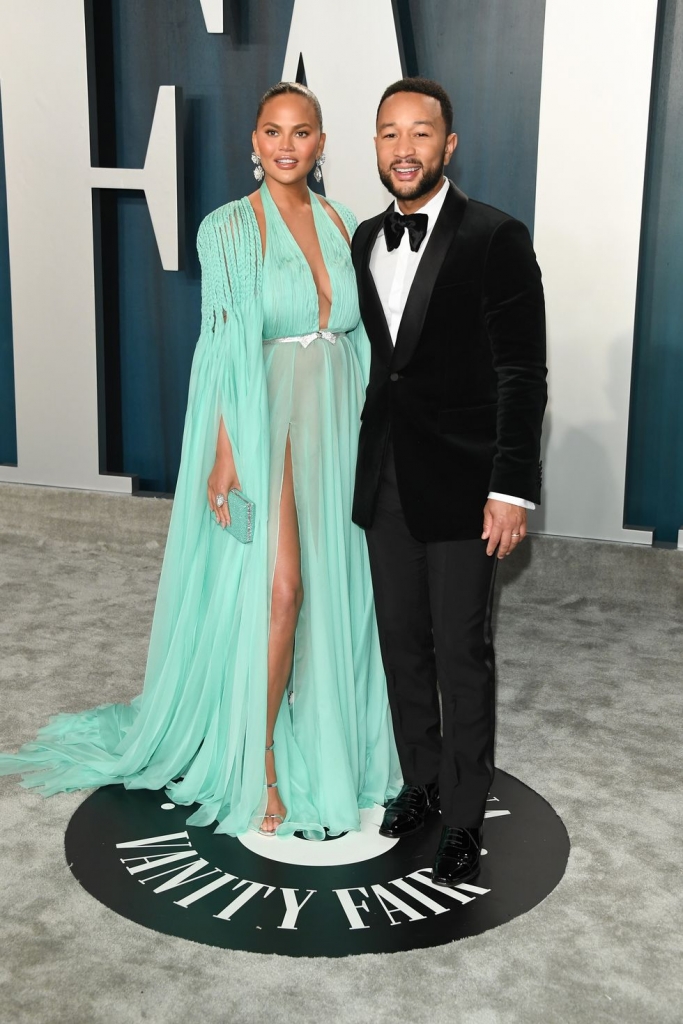 Christine Teigen and John Legend