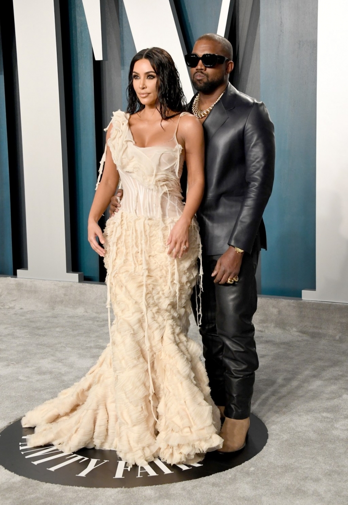 Kim Kardashian West / vintage Alexander McQueen and Kanye West