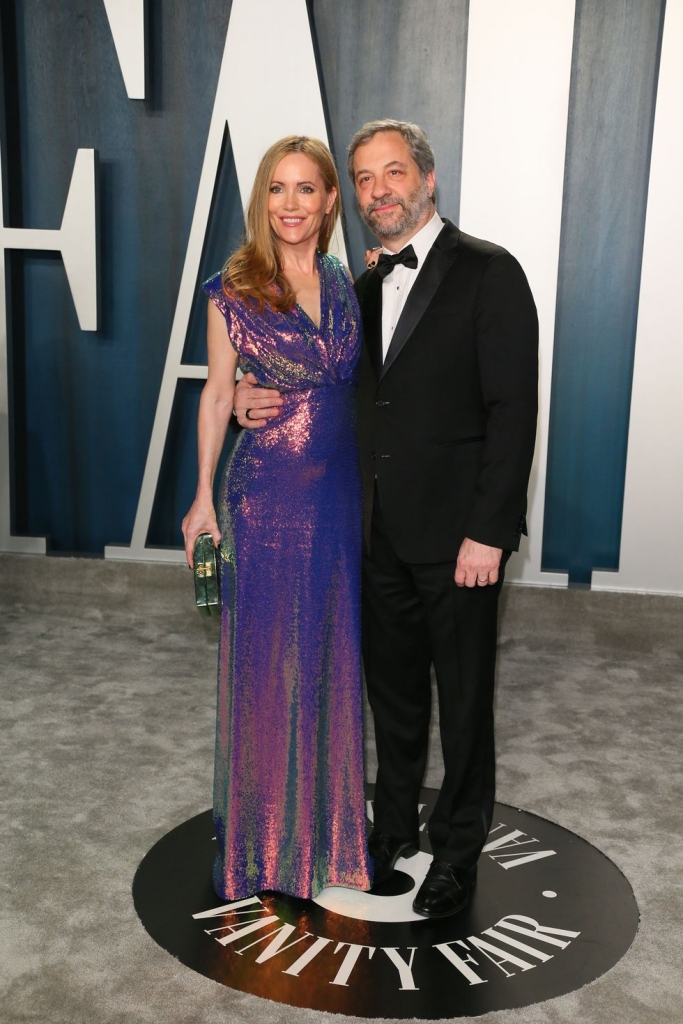 Leslie Mann and Judd Apatow