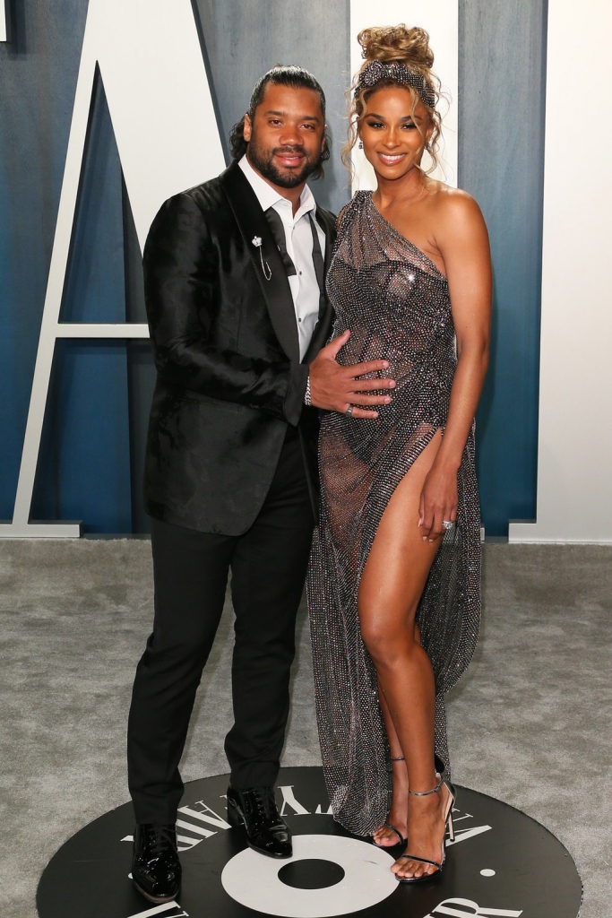 Russell Wilson and Ciara wearing Ralph &amp; Russo