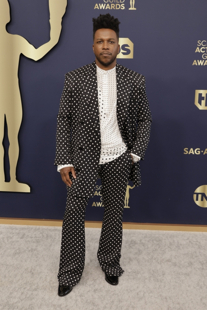 Leslie Odom Jr. in Balmain