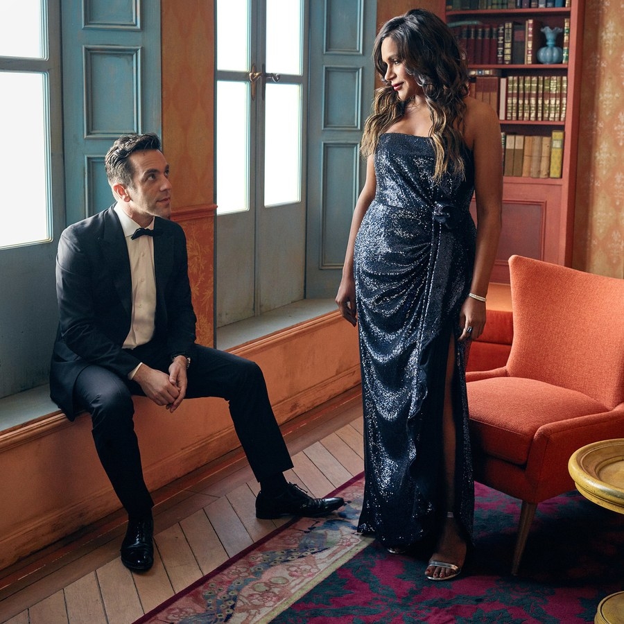 Mindy Kaling and B.J. Novak