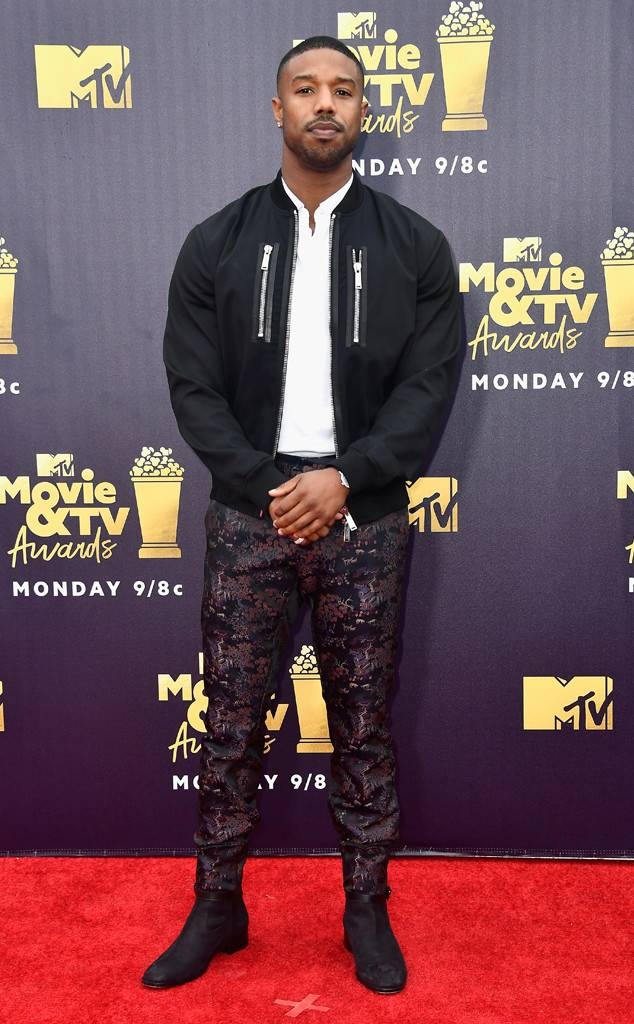 Michael B Jordan in Dsquared2