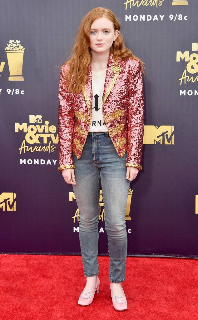 Sadie Sink in Gucci