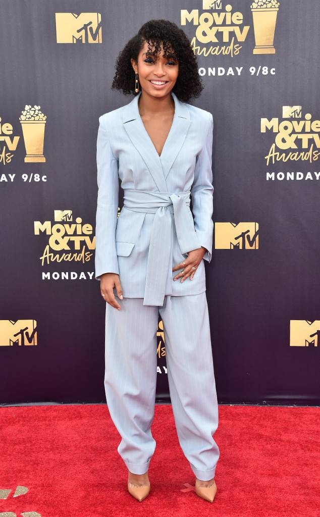 Yara Shahidi in Tory Burch